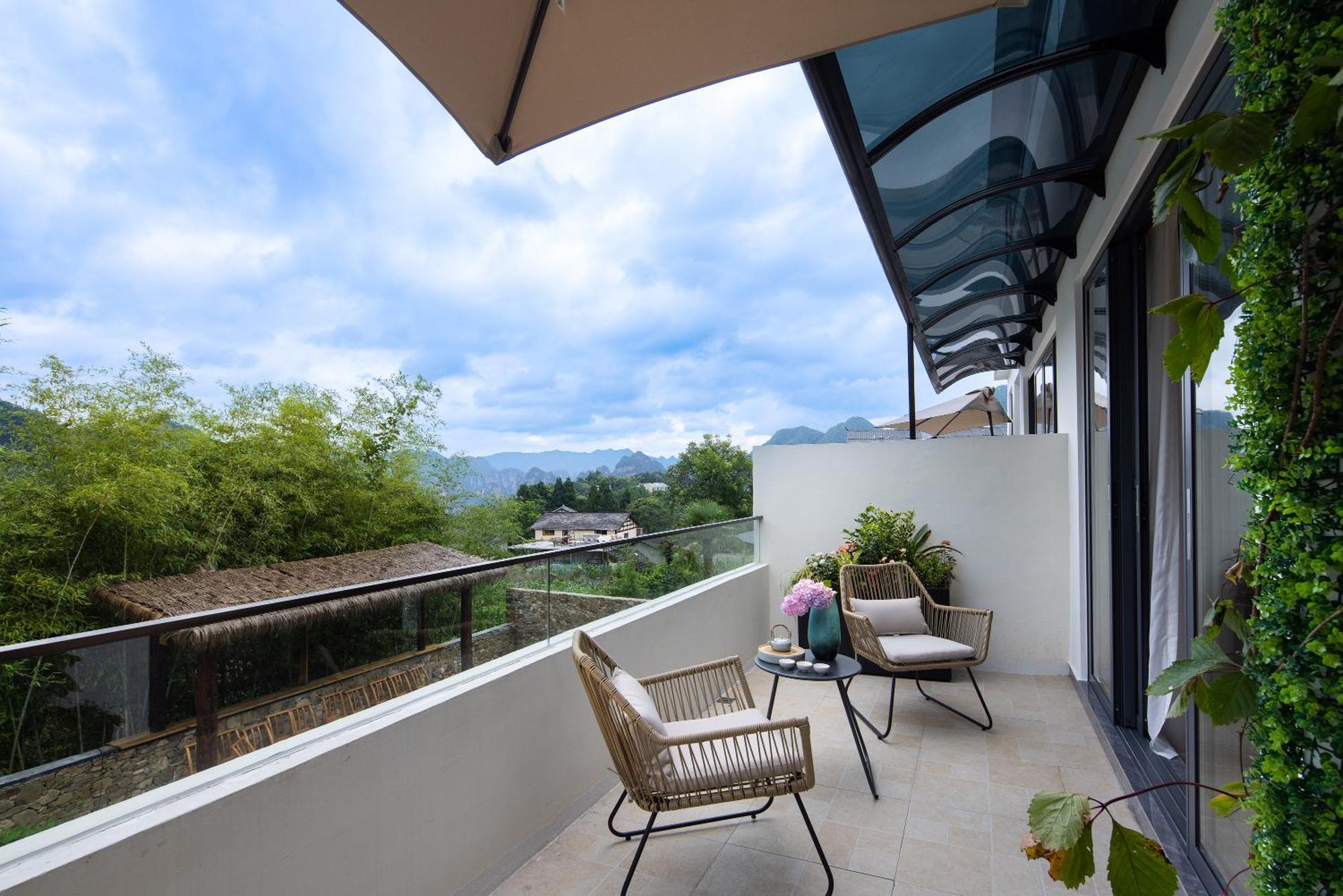 Hilltop House Resort Zhangjiajie Buitenkant foto