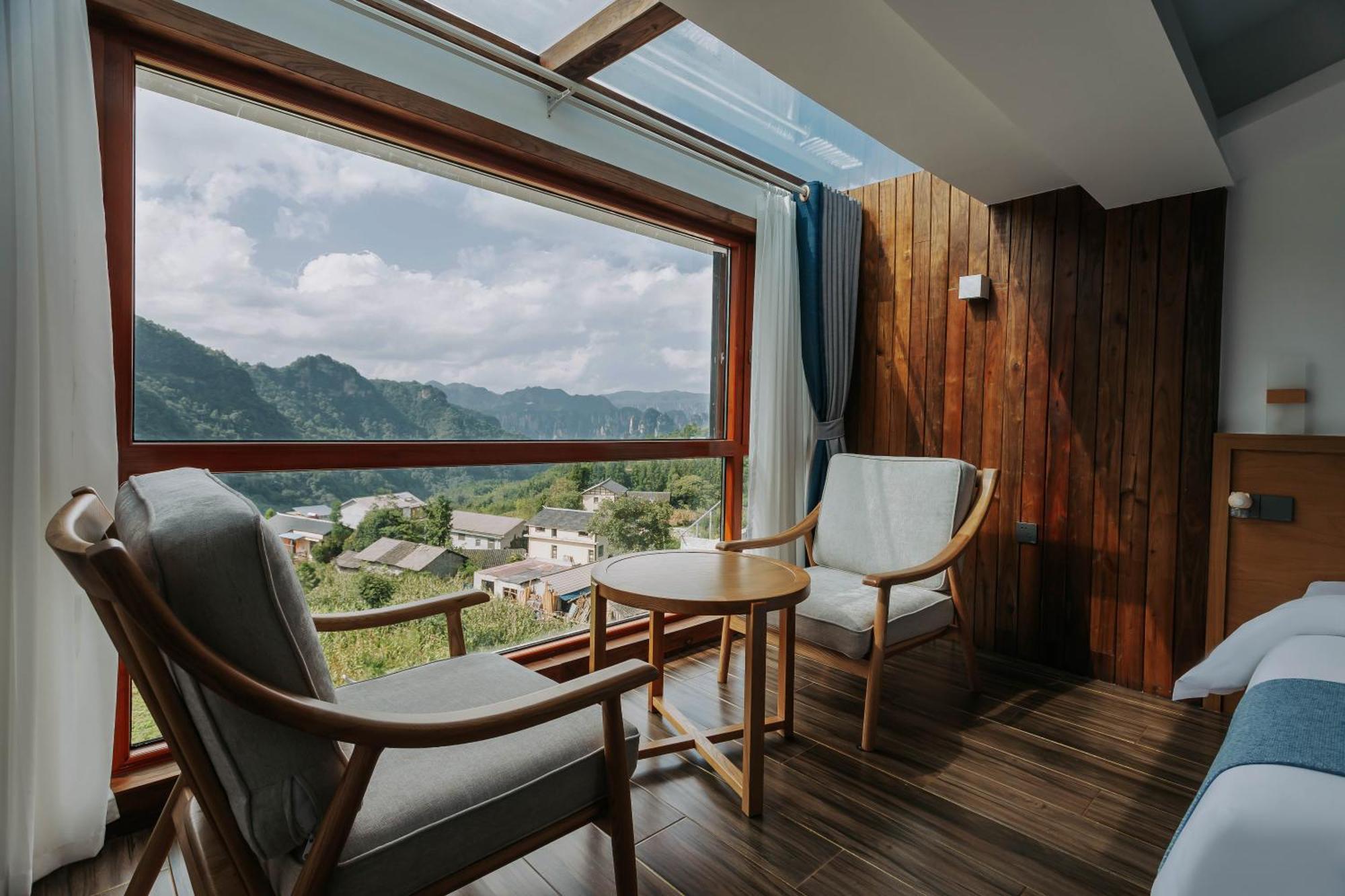 Hilltop House Resort Zhangjiajie Buitenkant foto