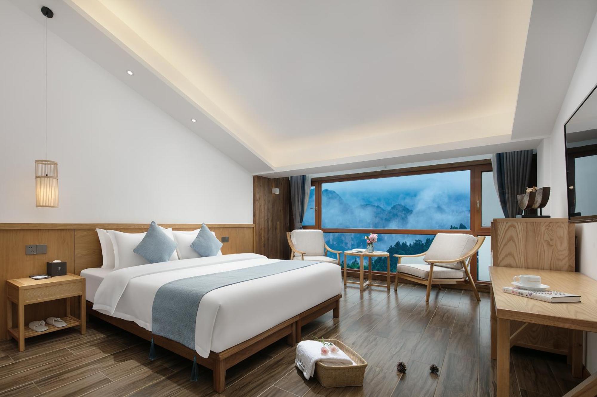 Hilltop House Resort Zhangjiajie Buitenkant foto