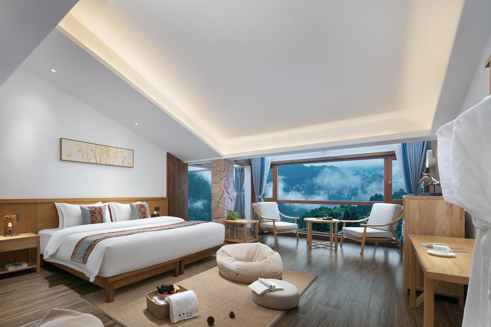 Hilltop House Resort Zhangjiajie Buitenkant foto